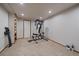 Basement featuring exercise equipment and ample space for a home gym at 9251 Sand Hill Trl, Highlands Ranch, CO 80126