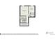 Floor plan of the basement level of the home, featuring a recreation room and unfinished storage at 812 Mulberry St, Louisville, CO 80027