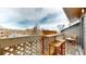 Balcony featuring a breakfast bar with seating overlooking the complex at 12368 W Nevada Pl # 303, Lakewood, CO 80228