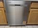 New stainless steel dishwasher with sleek design, ready for efficient kitchen cleanup at 12338 W Dorado Pl # 107, Littleton, CO 80127