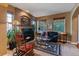 Warm and inviting living room with a fireplace and comfortable furniture at 4275 S Dawson St, Aurora, CO 80014
