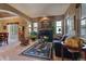 Cozy living room featuring a fireplace and comfortable seating at 4275 S Dawson St, Aurora, CO 80014