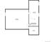 Basement floor plan showcasing layout and dimensions of rooms and hall at 5129 Mt Arapaho Cir, Frederick, CO 80504