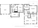 Detailed floorplan showcasing layout of rooms, garage and deck at 1430 Fairfax St, Denver, CO 80220