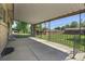 Spacious covered patio provides an excellent space for outdoor activities and enjoying the backyard views at 2236 S Osceola St, Denver, CO 80219