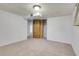 Spacious carpeted bedroom with closet; offering comfort and functionality for relaxation at 2236 S Osceola St, Denver, CO 80219