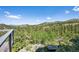 Expansive mountain views visible from this rocky vantage point at 3945 Douglas Mountain Dr, Golden, CO 80403