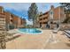 Beautiful outdoor pool with lounge chairs, perfect for relaxation at 4285 S Salida Way # 17, Aurora, CO 80013