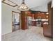 Modern kitchen with stainless steel appliances and access to the living room at 3973 S Joplin Way, Aurora, CO 80013