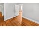 Bright bedroom with hardwood floors and ample closet space at 1317 S University Blvd, Denver, CO 80210