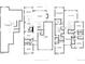 Detailed floor plan of this lovely property showcasing layout of the basement, main floor, and upper floor at 4825 Basalt Ridge Cir, Castle Rock, CO 80108