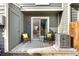 Private patio is furnished with chairs, offering an outdoor relaxation space at 1055 Milo Cir # A, Lafayette, CO 80026