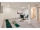 Bright basement space with recessed lighting, neutral carpet, and ample space for entertainment at 5975 S Milwaukee Way, Centennial, CO 80121