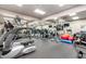 Spacious gym features modern equipment, mirrors, and ample space for various fitness activities at 720 16Th St # 207, Denver, CO 80202