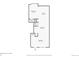 Detailed floor plan of the home's first level at 13638 Garfield St # C, Thornton, CO 80602