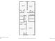 Floorplan of the home's second story featuring several bedrooms, closets, bathrooms, and stairs at 13638 Garfield St # C, Thornton, CO 80602