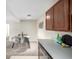 Open floor plan with dining area adjacent to kitchen at 5300 E Cherry Creek South Dr # 324, Denver, CO 80246