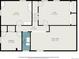 Detailed floor plan showcasing the layout of the home's basement level, including the utility room and Gathering room at 6576 S Lincoln St, Centennial, CO 80121