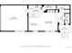 Layout of the first floor features a kitchen, dining area, living room, garage and porch at 6702 S Winnipeg Cir # 101, Aurora, CO 80016