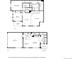 Layout of the first floor features a kitchen, dining area, living room, garage and porch at 6702 S Winnipeg Cir # 101, Aurora, CO 80016