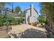 Backyard view with basketball hoop, small pergola and garden boxes at 9265 Buttonhill Ct, Highlands Ranch, CO 80130
