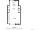 Main level floor plan, open concept at 1810 Julian St # 105, Denver, CO 80204