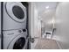 Convenient in-unit laundry with stackable washer and dryer at 1810 Julian St # 105, Denver, CO 80204