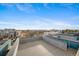 Spacious rooftop deck with city views at 1810 Julian St # 105, Denver, CO 80204