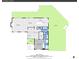 Layout of main level, including kitchen, living room, primary bedroom, bathrooms, laundry, and patio at 10991 Expedition, Littleton, CO 80125