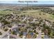 Aerial view of a neighborhood near Pine Forest Ln and the Pinery Country Club at 7307 Pine Forest Ln, Parker, CO 80134