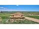 Cherry Creek State Park entrance with a stone monument and scenic views of the surrounding landscape at 15597 E Dorado Ave, Centennial, CO 80015