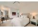 Bright main bedroom with ensuite bathroom and modern furnishings at 3850 Vallejo St, Denver, CO 80211