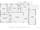 Detailed floor plan showcasing the layout of the home, including bedrooms, bathrooms, kitchen, and living spaces at 1860 W Crestline Dr, Littleton, CO 80120