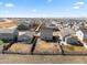 Aerial view of the neighborhood highlighting backyards and the community, showing a nice community layout at 2489 Alto St, Fort Lupton, CO 80621