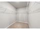 Walk-in closet with shelving for ample storage space at 2489 Alto St, Fort Lupton, CO 80621