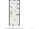 Floor plan of main floor featuring kitchen, dining area, and living room at 10298 W Dartmouth Ave, Lakewood, CO 80227