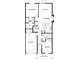 Detailed floor plan featuring Primary bedroom, Gathering room, kitchen, and garage layout at 2420 Christina St, Fort Lupton, CO 80621