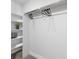 Walk-in closet with shelving and hangers at 2952 S Delaware St, Englewood, CO 80110