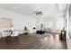 Bright open living room with hardwood floors and modern decor at 2952 S Delaware St, Englewood, CO 80110