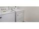 Convenient laundry room with washer and dryer at 27500 E Cedar Pl, Aurora, CO 80018