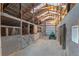 Spacious barn with multiple stalls and tractor at 7076 Inspiration Dr, Parker, CO 80138
