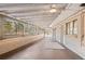 Screened porch with wooded views at 7076 Inspiration Dr, Parker, CO 80138