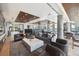 Elegant clubhouse features modern decor, comfortable seating, and a billiards table at 1750 Wewatta St # 627, Denver, CO 80202