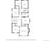Second floor plan showing layout of bedrooms and bath at 931 E 17Th Ave, Denver, CO 80218