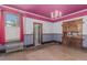 Bright living room with a built-in cabinet and large window at 931 E 17Th Ave, Denver, CO 80218