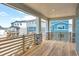 New deck that offers stunning views of the neighborhood at 8376 Cokedale Dr, Littleton, CO 80125