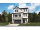 Charming two-story home boasting stylish architecture, a covered entry, and an attached two-car garage at 8376 Cokedale Dr, Littleton, CO 80125