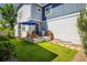 Cozy back patio with lawn and chairs, perfect for outdoor relaxing and entertaining at 5451 W 73Rd Ave, Westminster, CO 80003