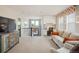 Bright loft area with built-in desk, neutral carpet, and comfortable seating at 5451 W 73Rd Ave, Westminster, CO 80003