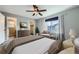 Comfortable bedroom with soft natural light, and a calming color palette at 19357 E 40Th Ave, Denver, CO 80249